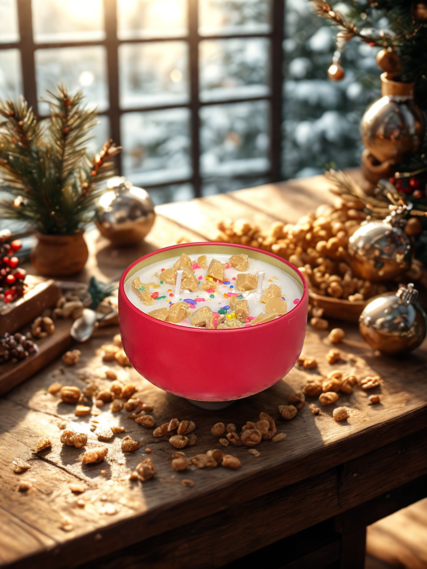 Doughnut Ice Cream Cookie Bowl
