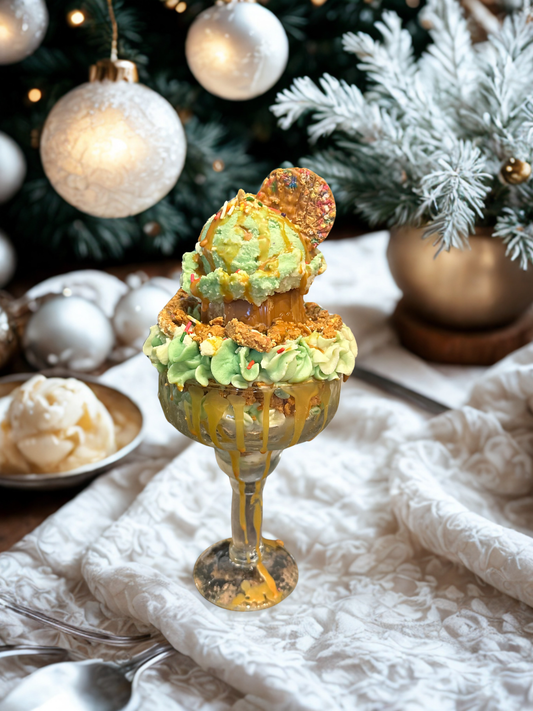 Ice Cream Cupcake Martini Glass