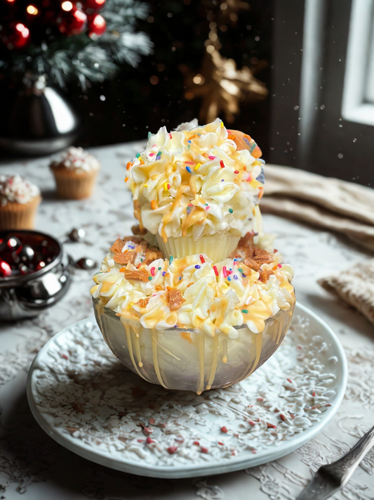 Cupcake Ice Cream Bowl
